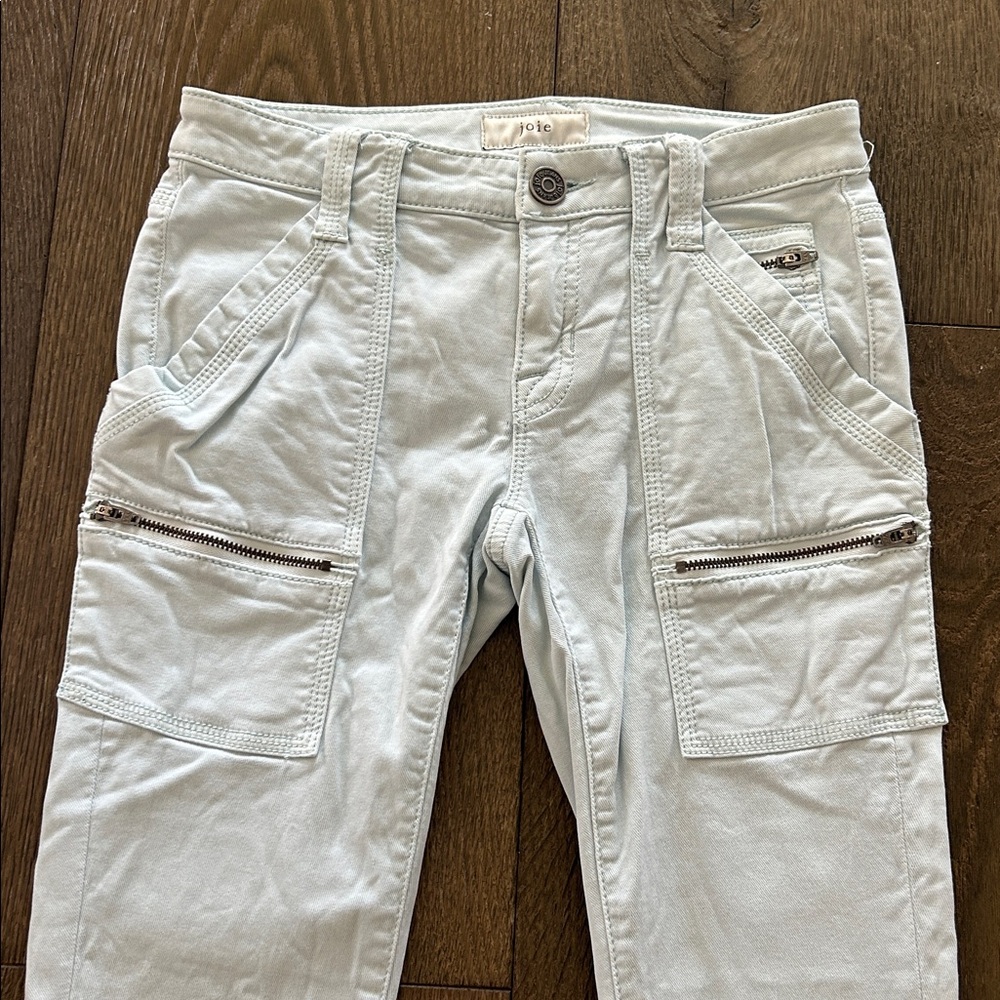 Joie Artic Blue Denim Pants - Picture 6 of 12